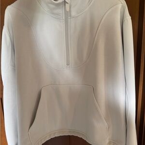 Lululemon Softstreme Ribbed Quarter-Zip Pullover